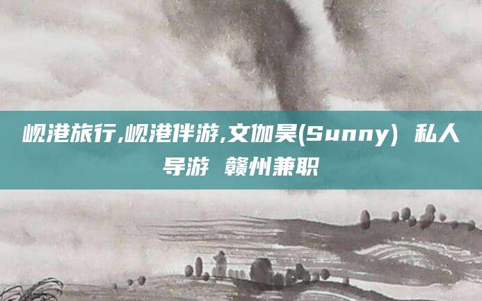 河池岘港旅行,岘港伴游,文伽昊(Sunny) 私人导游 赣州兼职